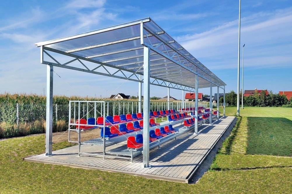 Products for sports facilities - stands for fans and roofs
