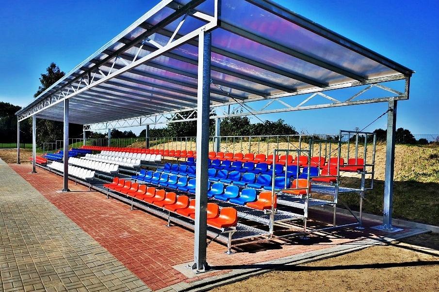 Specially manufactured stadium stands and sunroofs - individual dimensions