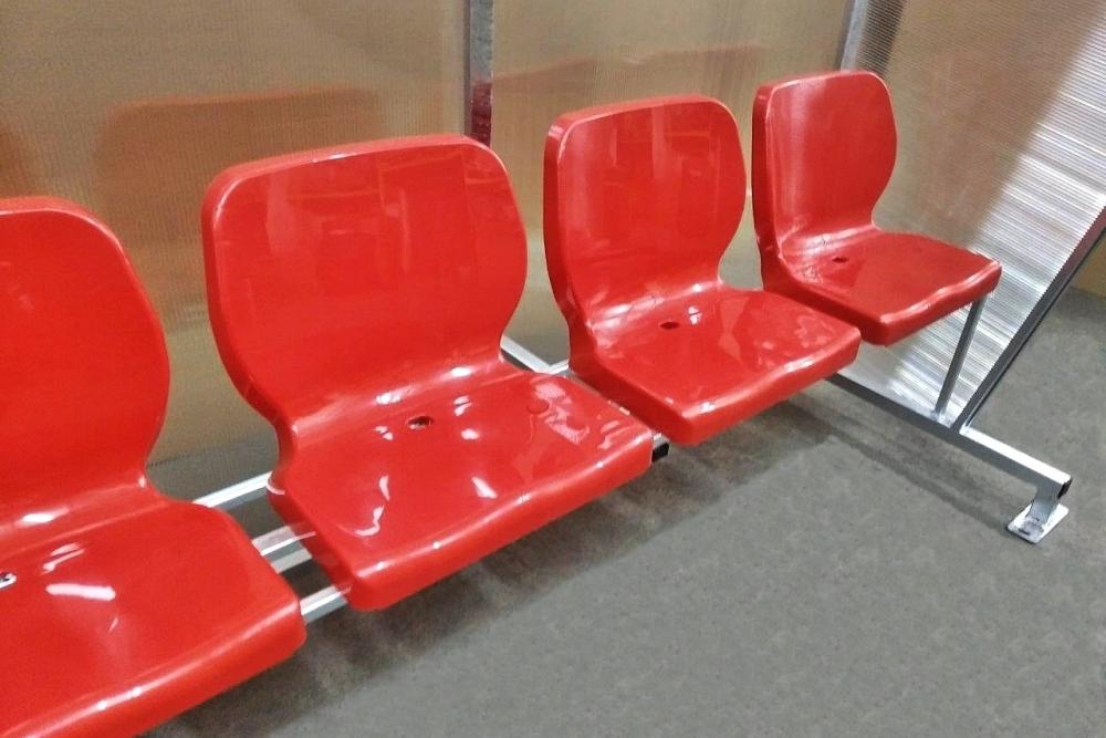 Special, modern, durable and comfortable chairs for players' benches - type WO-07 ProStar