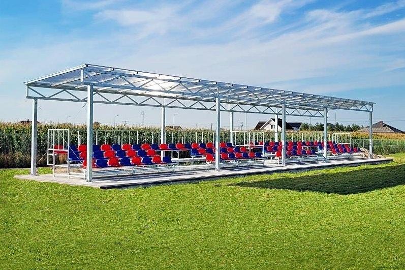 High-quality sports stands and roofs - made-to-measure 