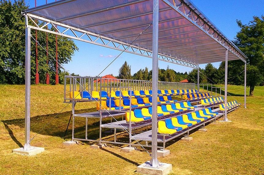 Manufacturer of sports stands and roofing