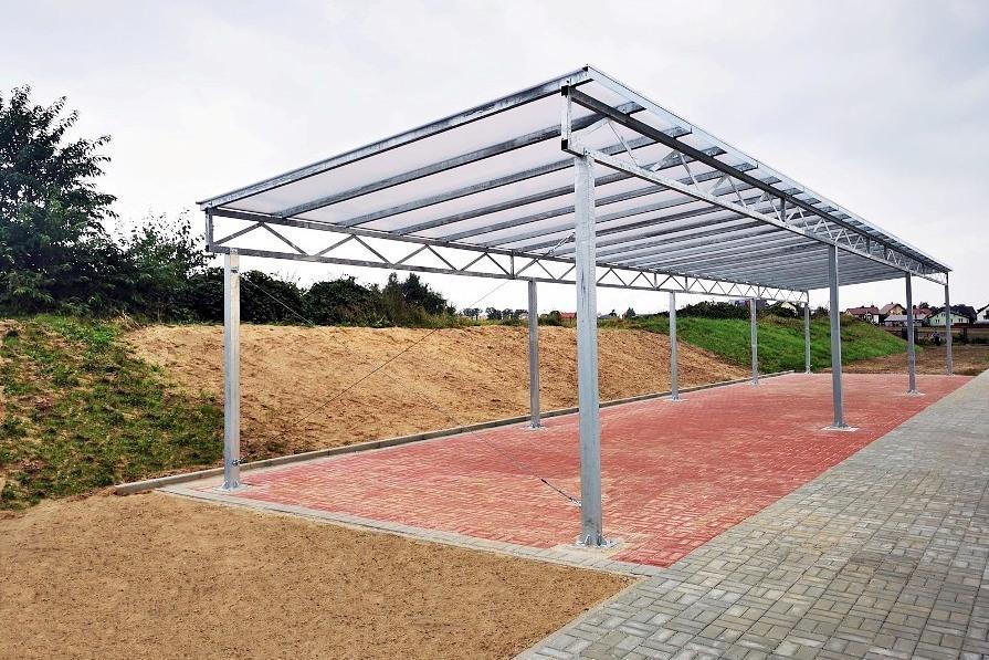 Economic Roofs for sports fields and other facilities - manufacturer ProStar