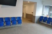 Waiting room benches plastic tip-up seats prostar
